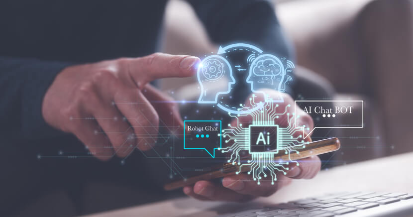 image of consultant advising a business