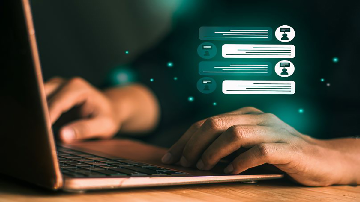 image of consultant advising a business